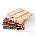 Wooden Grain Wpc Wall Panel Decorative 3D Fluted Interior Wpc Wall Panels Factory
